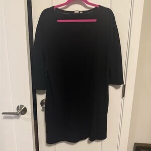 Gap black t-shirt dress
